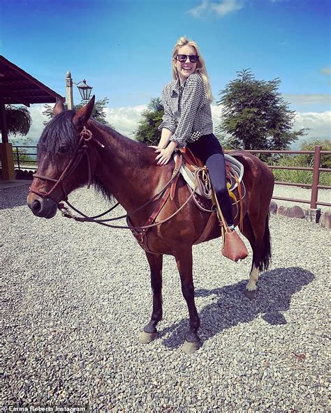 Emma Roberts Is Equestrian